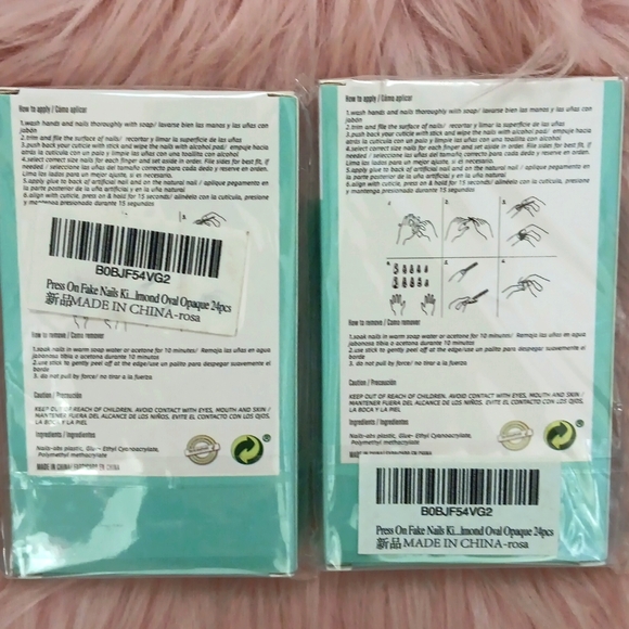 BOGO!! Brand New NOVO OVO FALSE NAILS-2CT. - Picture 2 of 3
